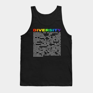 diversity Tank Top